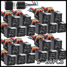 Lots 12V 30/40 Amp 5-Pin SPDT Automotive Relay with Wires & Harness Socket Set Relay price