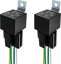 2PCS JD1912 12V 40A Car Relay Harness 4 Pin SPST Heavy Duty Relay Sockets Relay price