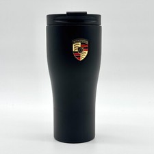 Porsche Thermal Mug Matte Black | 450ml (15 fl oz) Stainless Steel Travel Cup Mug price
