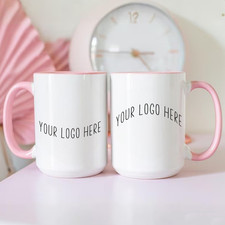 Custom Logo Coffee Mug, Branded Business Cup, Corporate Gifts 11oz 15oz Mug price