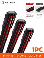 General J/U hook dual rubber strip wiper blade boneless car windshield wiper mul Universal Wipers price