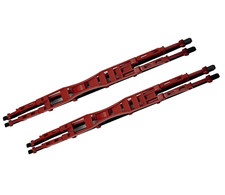 18" Inch Red Double Dual Blade Universal Windshield Wiper 2PC Set All Season Universal Wipers price
