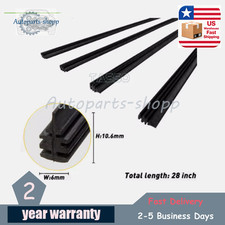 8PCS 28" 6mm Car Bus Rubber Universal Frameless Windshield Wiper Blade Refill Universal Wipers price