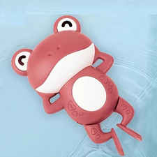 Frog Bath Toy Kids Water Play Shower Pool Fun Plastic Animal Bath Gift-Red Bath Toys price