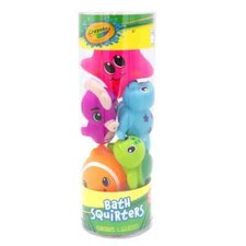 CRAYOLA  BATH SQUIRTERS ASSORTED 5PC ANIMAL SQUIRT TOYS Bath Toys price