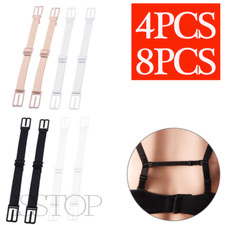 4-8pcs Bra Strap Clips Elastic Non-slip Strap Holder Women Bra Rope Adjustable Bra price