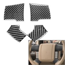 Carbon Fiber Interior Steering Wheel Cover Trim For Ford F-150 2004-2008 US Steering Wheel Cover price