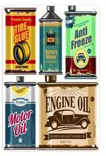 🔥Vintage Car Lubricants Metal  Sign, Retro Wall Art Decor, 8X12 NEW🔥🔥 Car Lubricants price