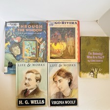 Lot of 5 Children's Young Adult Children's Biography Artists Authors Writers Artist & Writer Biographies price