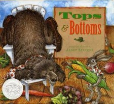 Tops & Bottoms (Caldecott Honor Book) - Hardcover By Stevens, Janet - GOOD Mythology price