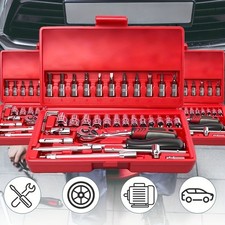 36-Piece Car Repair Ratchet Wrench Tool Set, Car Maintenance Socket Combo Kit, C Car Tool Sets price