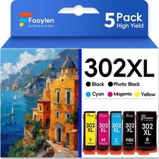 5PK Compatible With 302XL Ink Cartridge For Epson Expression XP-6000 XP-6100 Compatible Cartridge price