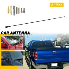 Black Universal inch 21" Car Auto Antenna Mast Power FM/AM Stereo Radio Aerial Car Radio Antenna price