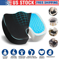Memory Foam Seat Cushion Office Chair Car Seat Pad Coccyx Tailbone Pain Relief Car Seat Cushion price
