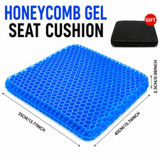 Honeycomb Gel Seat Cushion Breathable Chair Pad for Office Car Home Wheelchair B Car Seat Cushion price