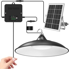 LED Solar Pendant Light Dusk to Dawn Outdoor Indoor Garage Shed Lamp 3 Modes Pendant Light price