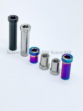 M6 Titanium Brake Caliper Mount Recessed Pivot Nut 13 15 17 23 25 33 31.5 35mm* Brakes price