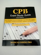CPB Exam Study Guide - 2022 Edition by Medical Coding Pro Promotion Exam Books price