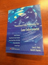 Promotional Exam Preparation For Law Enforcement Promotion Exam Books price