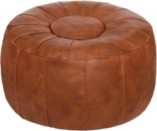 Moroccan Storage Pouf Foot Stool Ottoman Seat Handmade Faux Pouf price