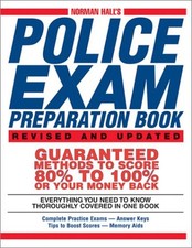 Norman Hall's Police Exam Preparation Book Paperback Norman Hall TEOG Books price