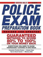 Norman Hall's Police Exam Preparation Book by Hall, Norman TEOG Books price
