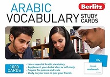 Berlitz Arabic Vocabulary Study Cards - Cards, by Berlitz - Very Good Foreign Language Cards price