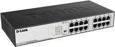 D-Link DGS-1016D 16-Port Gigabit Unmanaged Metal Desktop or Rackmount Switch DGS price