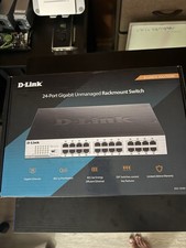 D-Link DGS-1024D 24-Port Gigabit Unmanaged Rack-Mount Switch RJ-45 L2 DGS price