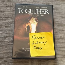Together (DVD 2025) Horror Dave Franco Alison Brie Body Horror Thriller  Ex Lib Horror-Thriller price
