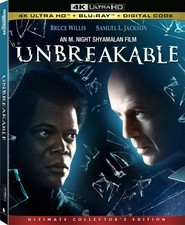 Unbreakable (4K UHD / Blu-ray + Digital) NEW Horror-Thriller price