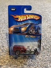 2005 Hot Wheels #94 Pin Hedz 4/5 Way 2 Fast Red Variant Chrome 5spk Wheels SPK price