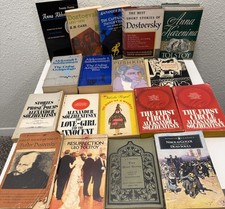 Russian Literature Books Lot Solzhenitsyn Tolstoy Dostoevsky Gogol Pushkin Gulag Russian Literature price