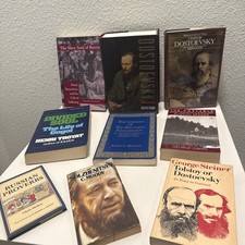 Russian Literature Biography Criticism Lot 9 Books Dostoevsky Tolstoy Gogol Russian Literature price