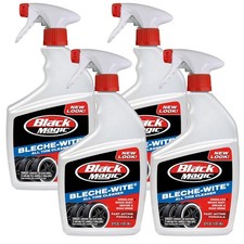 Black Magic Bleche-Wite Tire Cleaner Spray, Remove Brake Dust&Grime, 32 Oz, 4 Pk Brake Maintenance Spray price