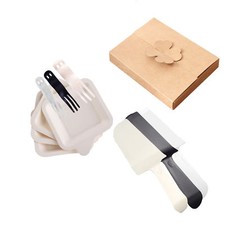 Disposable Party Tableware Plates Forks Knife Set for Hostesses Event Planners Disposable Tableware price