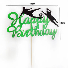 Green Football Theme Disposable Tableware Paper Plates Cups Napkins Banner Boys Disposable Tableware price