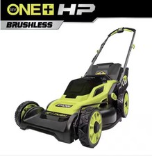 RYOBI 18V Lawn Mower 16in USED Cordless Push Lawn Mower With Bag (Tool Only) Lawn Mower price