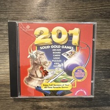 Vintage 201 Solid Gold Games CD-ROM Windows 95 Commercial Software price
