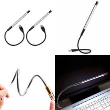 US 2 Pack Portable 10-LED USB Light Flexible Lamp Reading Notebook Laptop Plug LED Lamps price