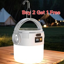 Solar Portable Rechargeable LED Camping Lantern Flashlight Lamp USB Rechargeable LED Lamps price