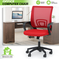 Midback Breathable Mesh Rolling Computer Chair Swivel Red Conference Desk Chair Conference Chair price