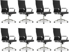 Okeysen Office Desk Chair, Ergonomic Leather Modern Conference Room Chairs, Exec Conference Chair price