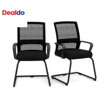 Office Chair No Wheels Ergonomic Conference Chair with Mesh Back Conference Chair price
