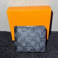 Men's Black Bifold Wallet Card Holder w/ Credit Card Slots Logo Solid Men's Card Holder price