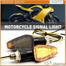 2x Turn Signal LED Dual Sport Motorcycle Dirt Bike Supermoto - Light - Amber Motorcycle Lights price