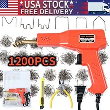 Plastic Welder Kit Soldering Hot Stapler Bumper Repair Welding Gun 1200 Staples Welding Machines price