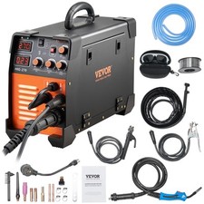 VEVOR Mig Welder Welding Machine 270A MIG MMA TIG 3 In 1 Welder Combo 110V/220V Welding Machines price