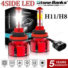 4-Sides H11 H9 LED Headlight Super Bright Bulbs Kit 390000LM HIGH/LOW Beam 6000K Headlight Bulb price