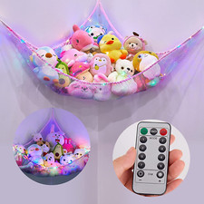 Stuffed Animal Net or Hammock with LED Light Hanging Toy Net Hammock for Stuf Hammock price